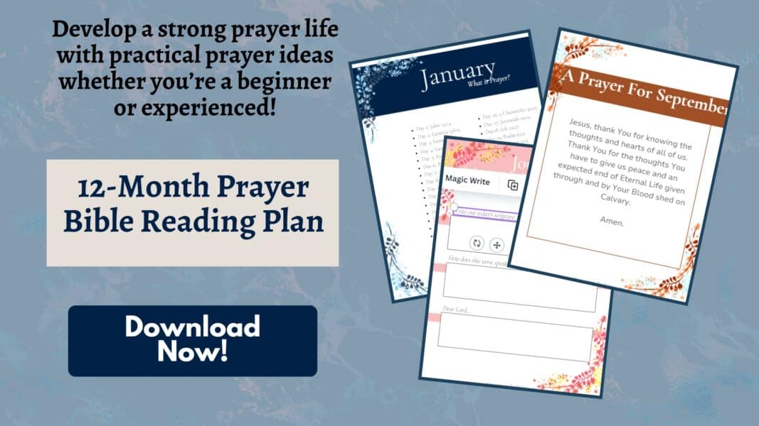 The Power Of Prayer Bible Reading Plan