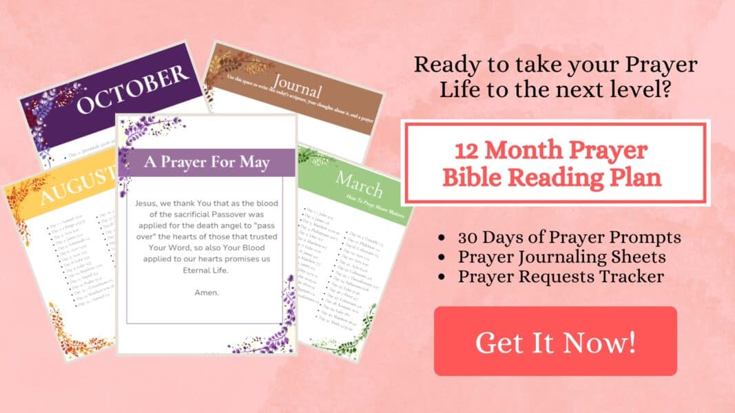 The Power Of Prayer Bible Reading Plan