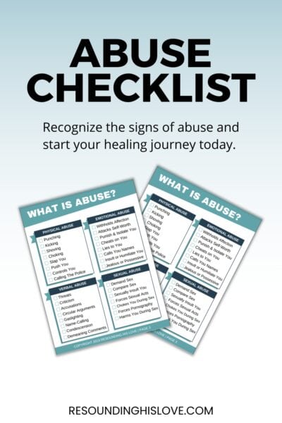 Abuse Checklist