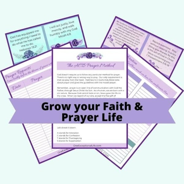 Grow your Faith and Prayer and Prayer Life