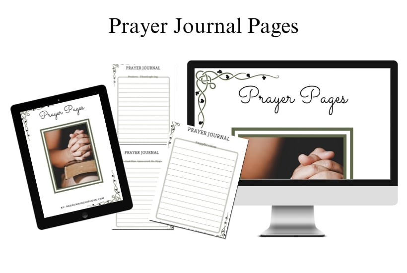 Prayer Journal Pages