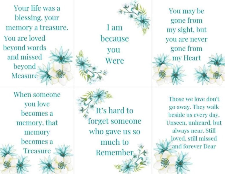 Scripture Cards on Loss 2