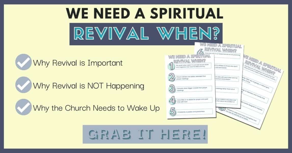 Spiritual Revival Checklists