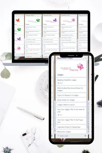 Bible Study Planner Trello Board